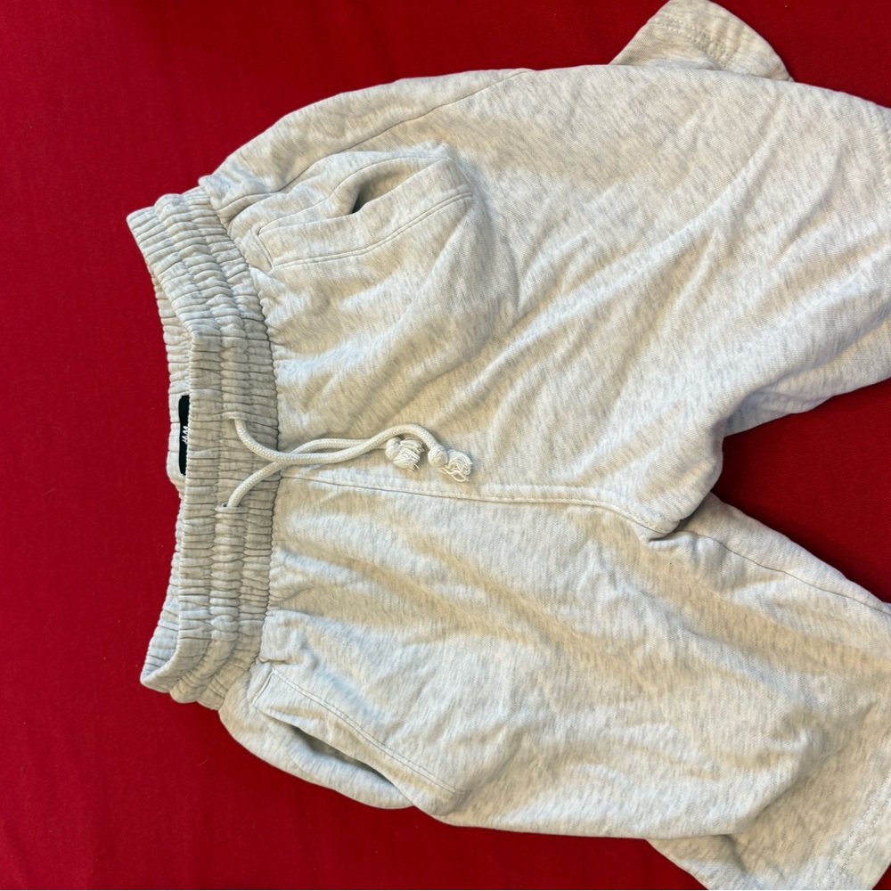 H&M Gray High Waist Shorts for Versatile Comfort